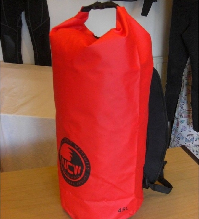 45L Waterproof Dry Carry Bag Rucksack - North Coast Wetsuits - NCW