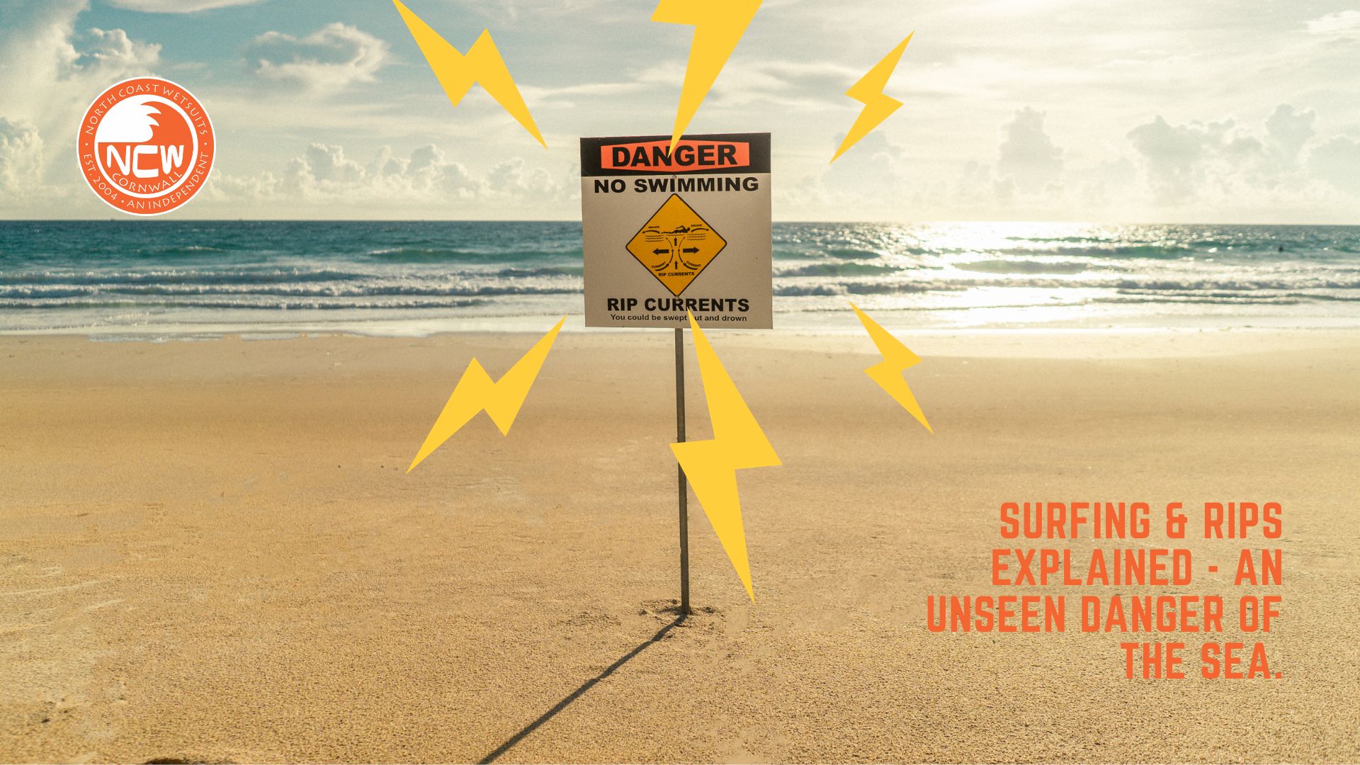 Surfing & rips explained an unseen danger of the sea. North Coast