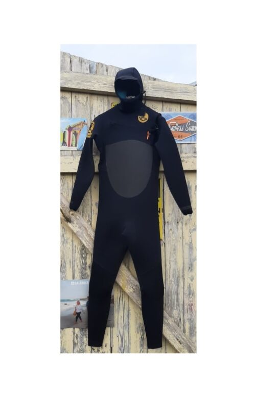 NCW 5/4/3mm hooded Yamamoto thermal lined neoprene winter wetsuit for men