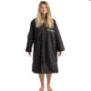 Frostfire moonwrap waterproof beach robe small black