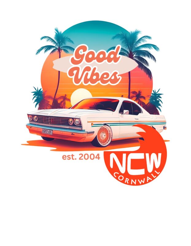 NCW Custom Good Vibes tee