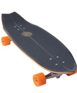 Santa Cruz Flame Dot Shark CX surf skate complete 3