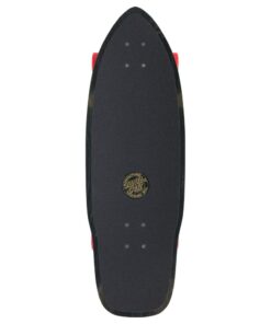 Santa Cruz Flamed Not a Dot CX surf skate complete 2