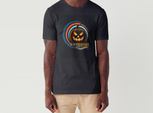 Six Foot and Pumpkin Jack 'O' Surf tee 1