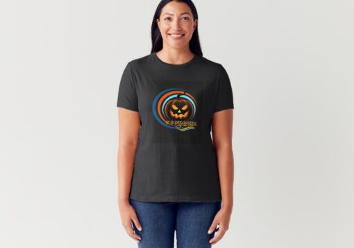 Six Foot and Pumpkin Jack 'O' Surf tee