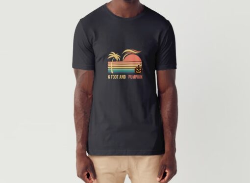 Six Foot and Pumpkin Sunset Lines tee 1