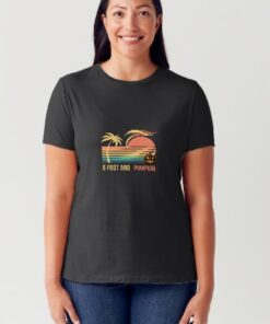 Six Foot and Pumpkin Sunset Lines tee 2