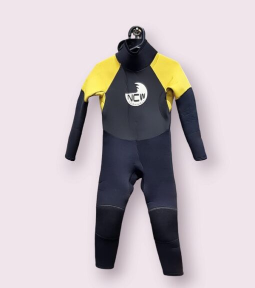 Used kids NCW 5mm warm wetsuit - size small (age 3/4 years)