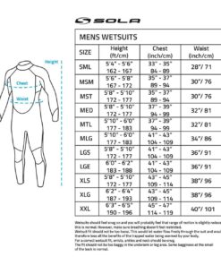 Sola Men's Blaze 54mm wetsuit 1