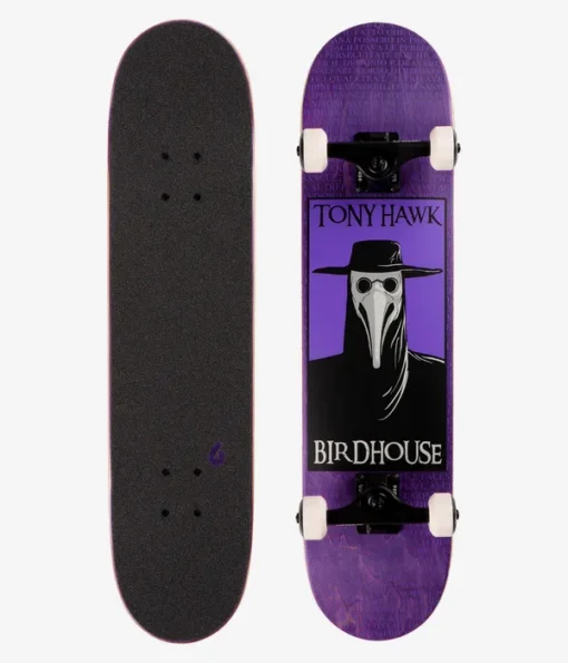 Birdhouse Complete Stage 3 Plague Doctor complete skateboard 1