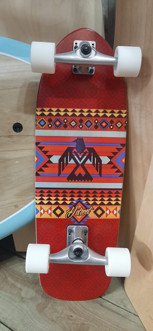 D Street Aztec Baja surfskate complete 9.37 #2