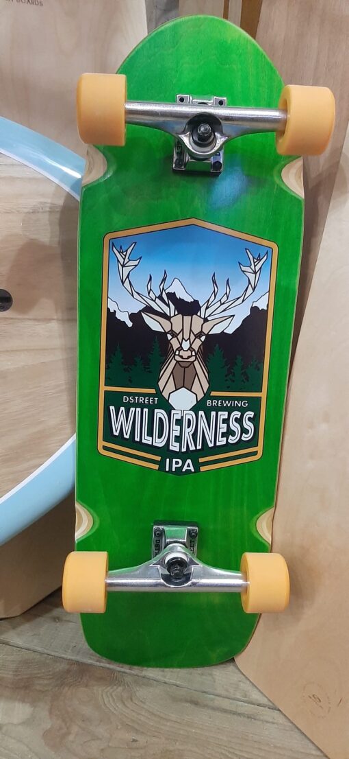 D Street Wilderness cruiser skateboard complete 10.0 x 30.5 #1