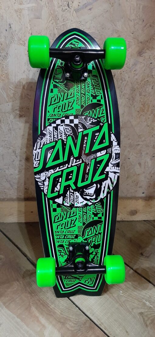 Santa Cruz Skateboards Flier Dot Shark Cruzer 3