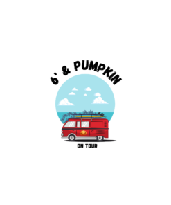 Six Foot and Pumpkin On Tour tee