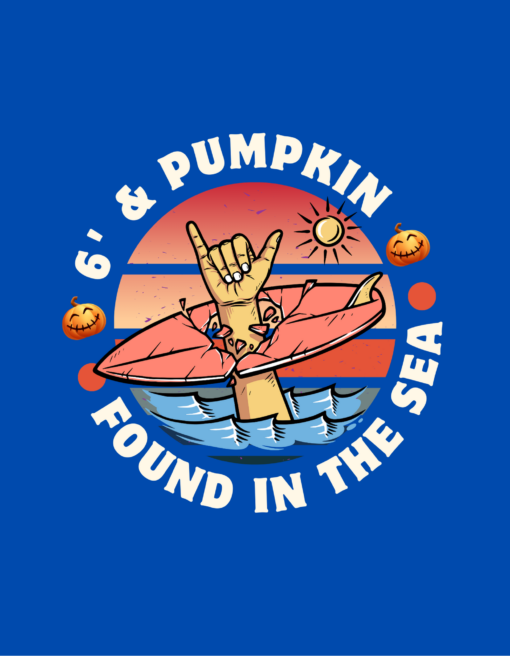 Six foot and Pumpkin Found in the Sea tee