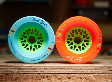 Orangatang Dad Bod 105mm Surf Skateboard Wheels 80a / 77a