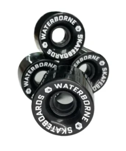 Waterborne Skateboards Super Carve 59mm Black Surf Skateboard Wheels 78a #1