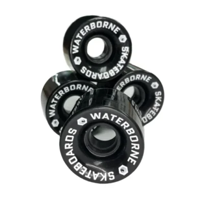 Waterborne Skateboards Super Carve 59mm Black Surf Skateboard Wheels 78a #1