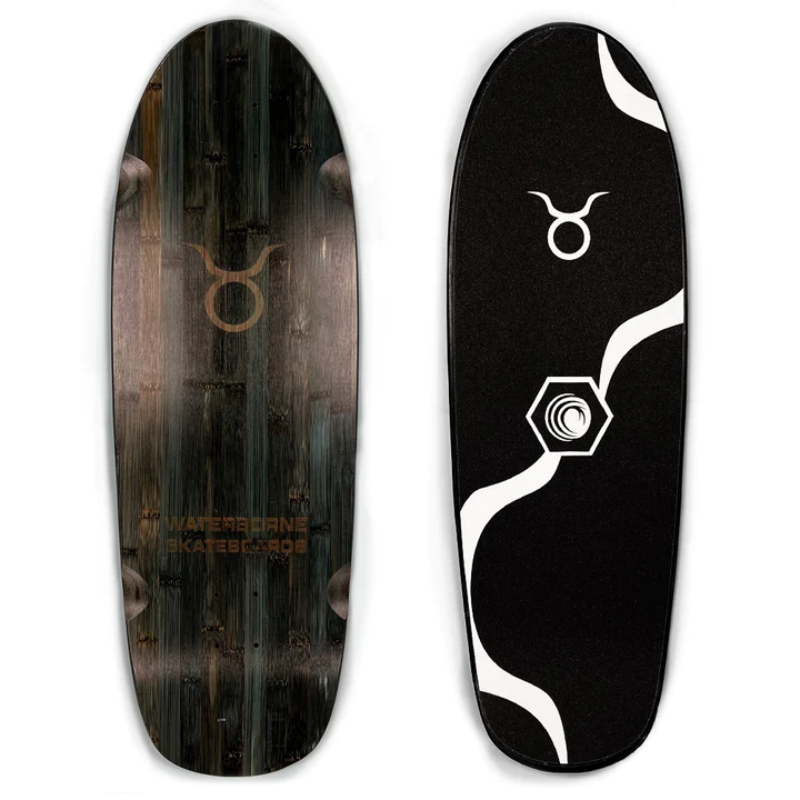 Waterborne Skateboards Taurus surf skate deck.